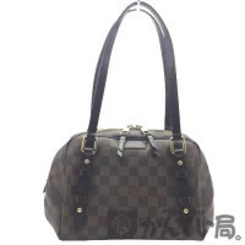 Louis Vuitton Bag Closure Shoulder Zipper Ebene Rivington Brown Damier